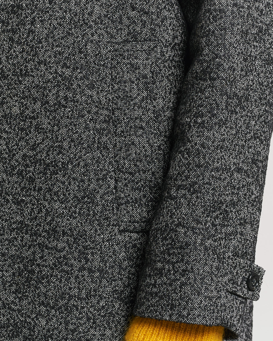 Herre | Jakker | GANT | Relaxed Fit Wool Coat Ebony Black