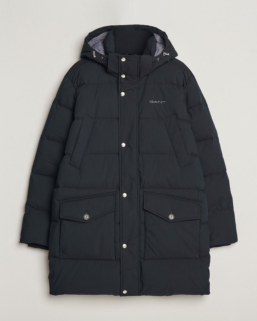 Herre | Jakker | GANT | Long Alta Down Parka Black