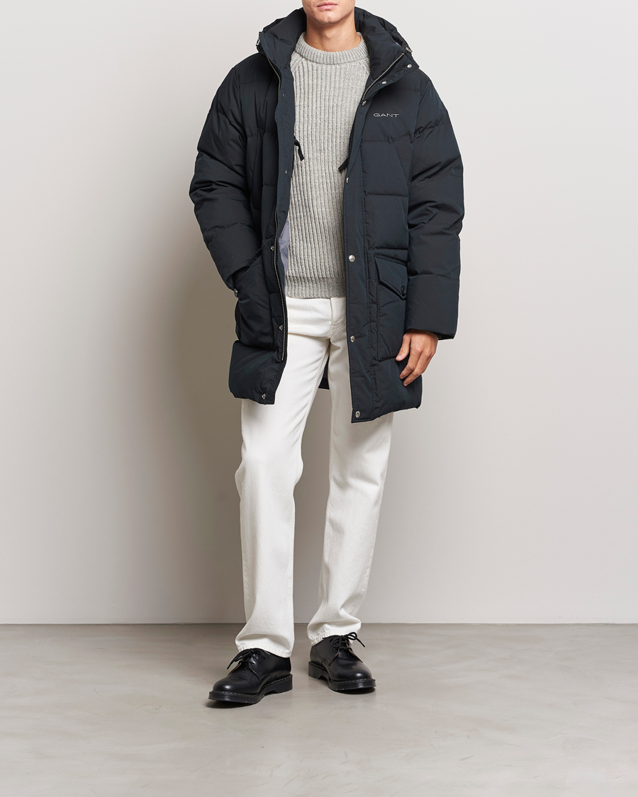 Herre | Jakker | GANT | Long Alta Down Parka Black