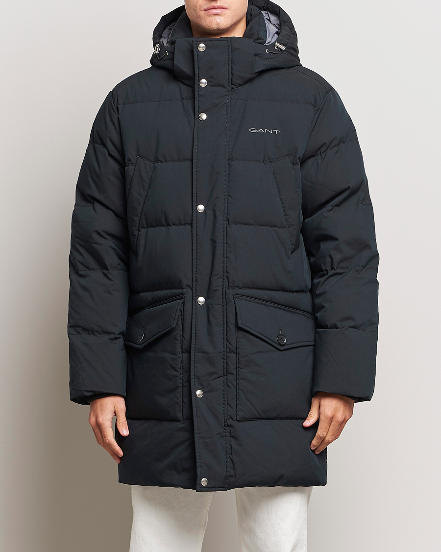 Herre | Jakker | GANT | Long Alta Down Parka Black