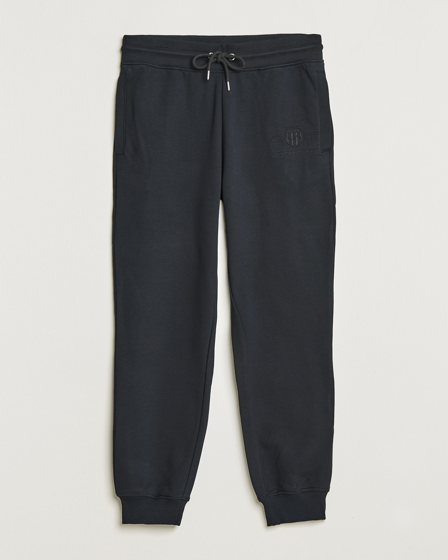 Herre | Bukser | GANT | Archive Shield Sweatpants Black