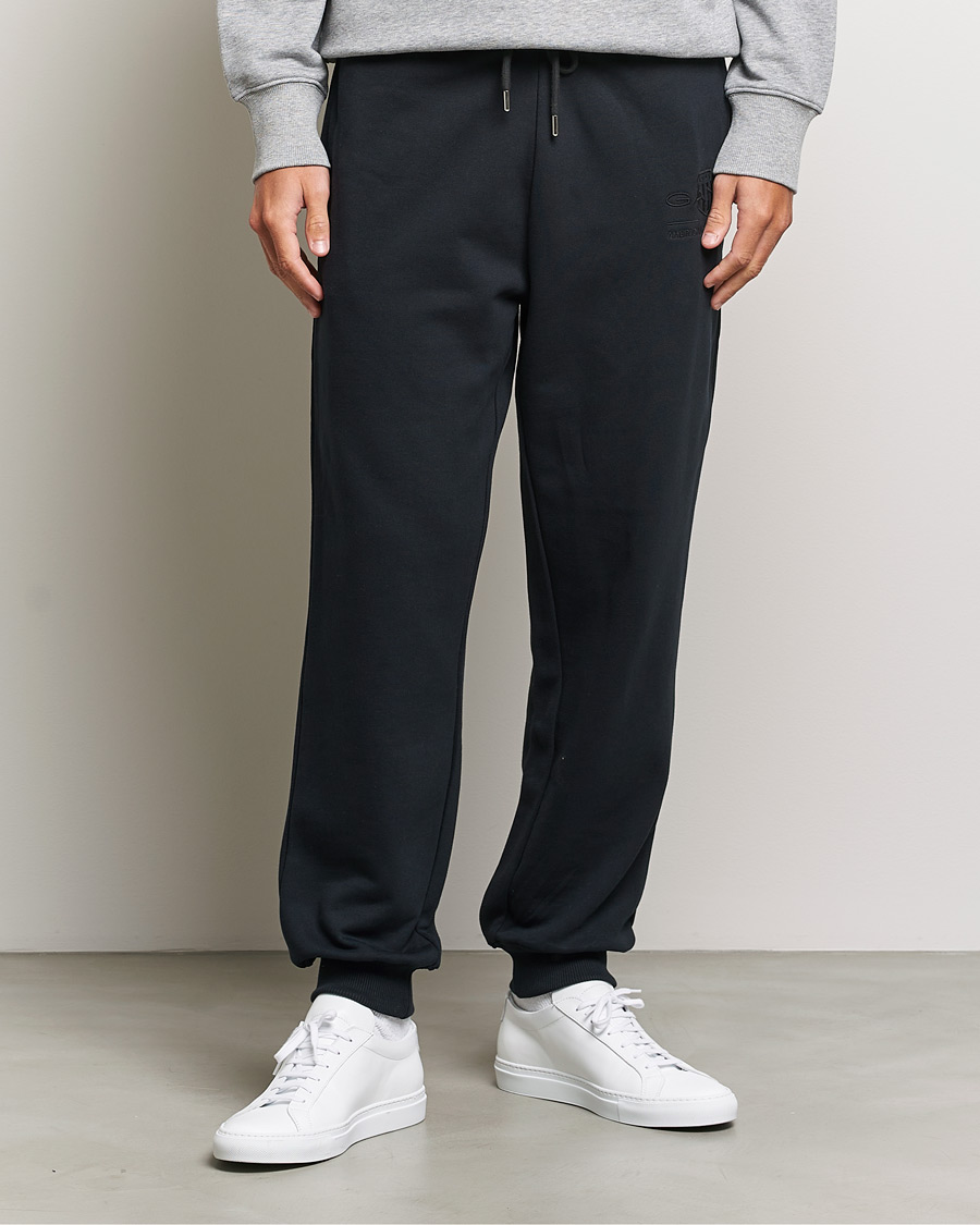 Herre | Bukser | GANT | Archive Shield Sweatpants Black