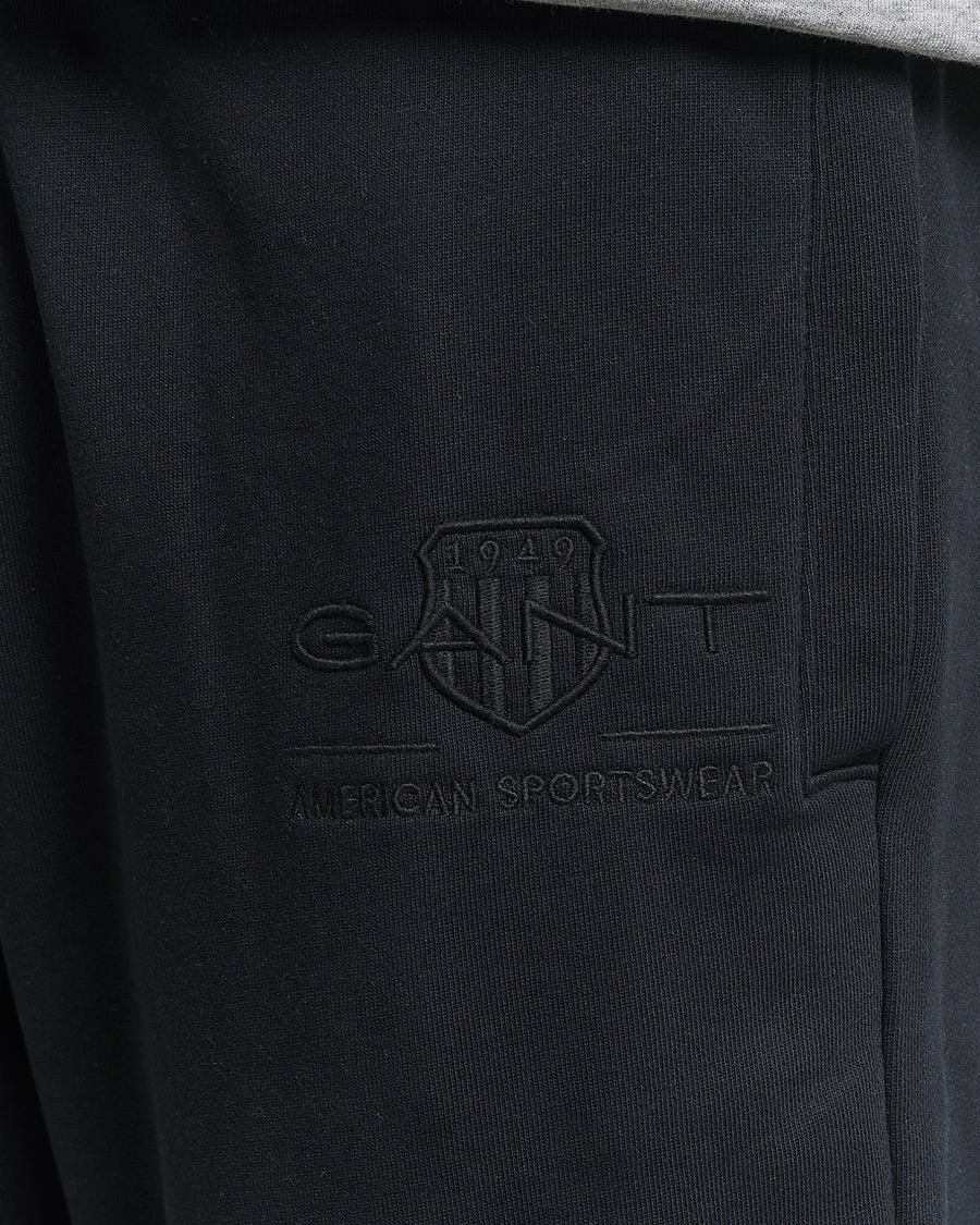 Herre | Bukser | GANT | Archive Shield Sweatpants Black