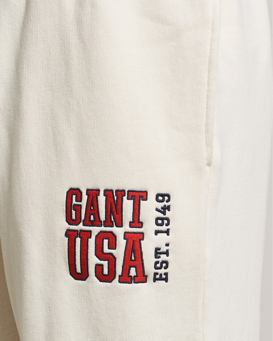 Herre | Bukser | GANT | USA Sweatpants Cream