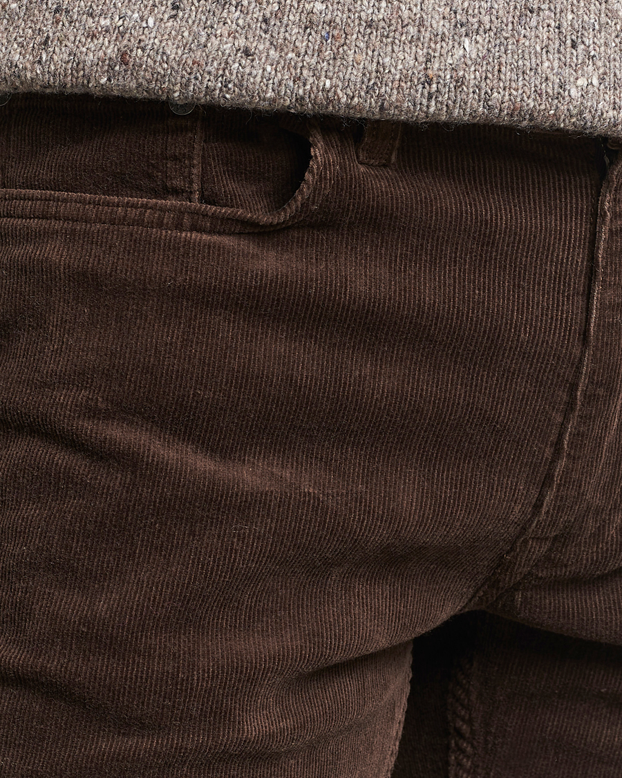 Herre | Bukser | Gant | Cord 5-Pocket Jeans Rich Brown
