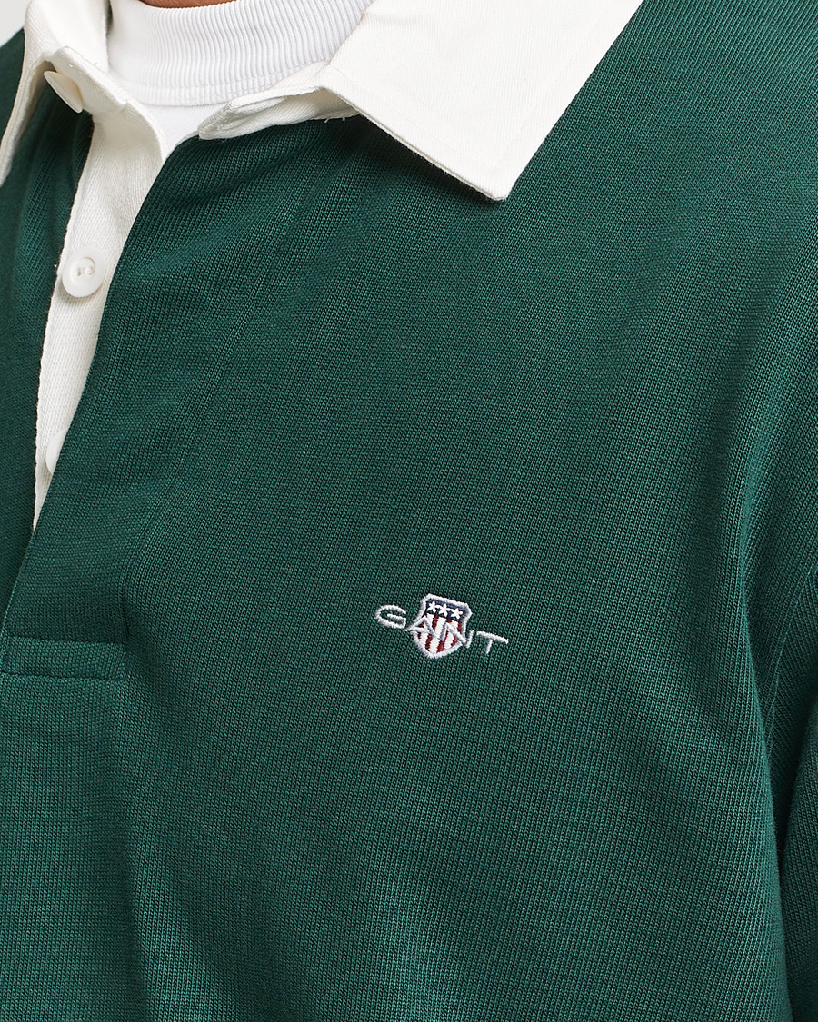 Herre | Gensere | GANT | Original Solid Heavy Rugger Tartan Green