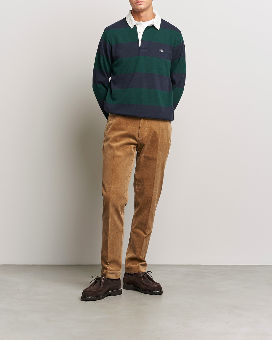 Herre | Gensere | GANT | Original Barstripe Heavy Rugger Tartan Green