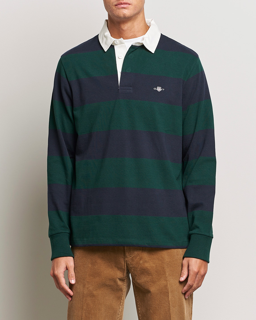 Herre |  | GANT | Original Barstripe Heavy Rugger Tartan Green