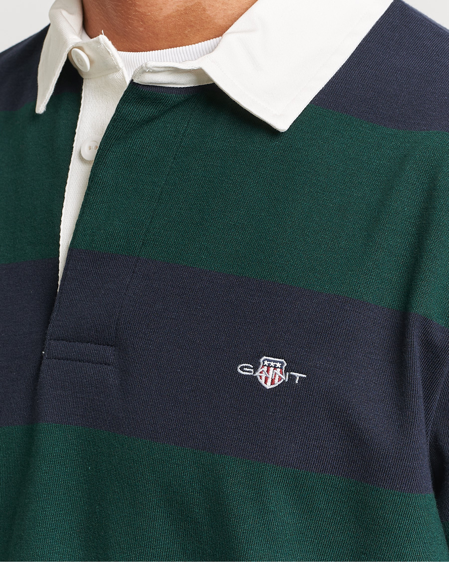 Herre | Gensere | GANT | Original Barstripe Heavy Rugger Tartan Green