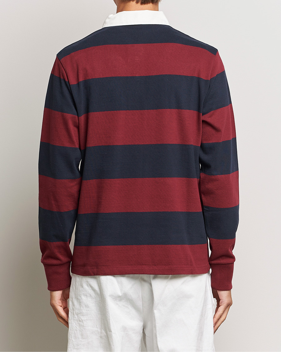 Herre | Gensere | GANT | Original Barstripe Heavy Rugger Plumped Red