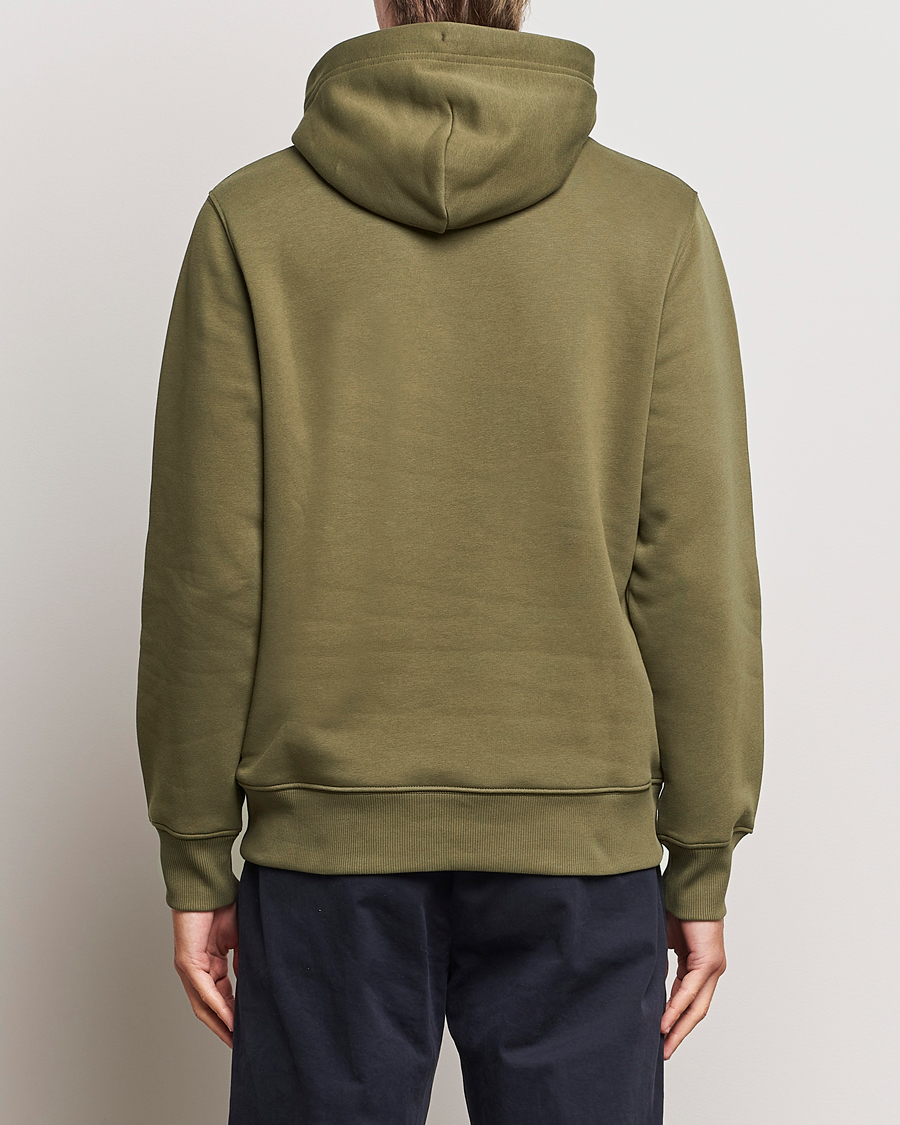 Herre | Gensere | GANT | Original Shield Logo Hoodie Juniper Green