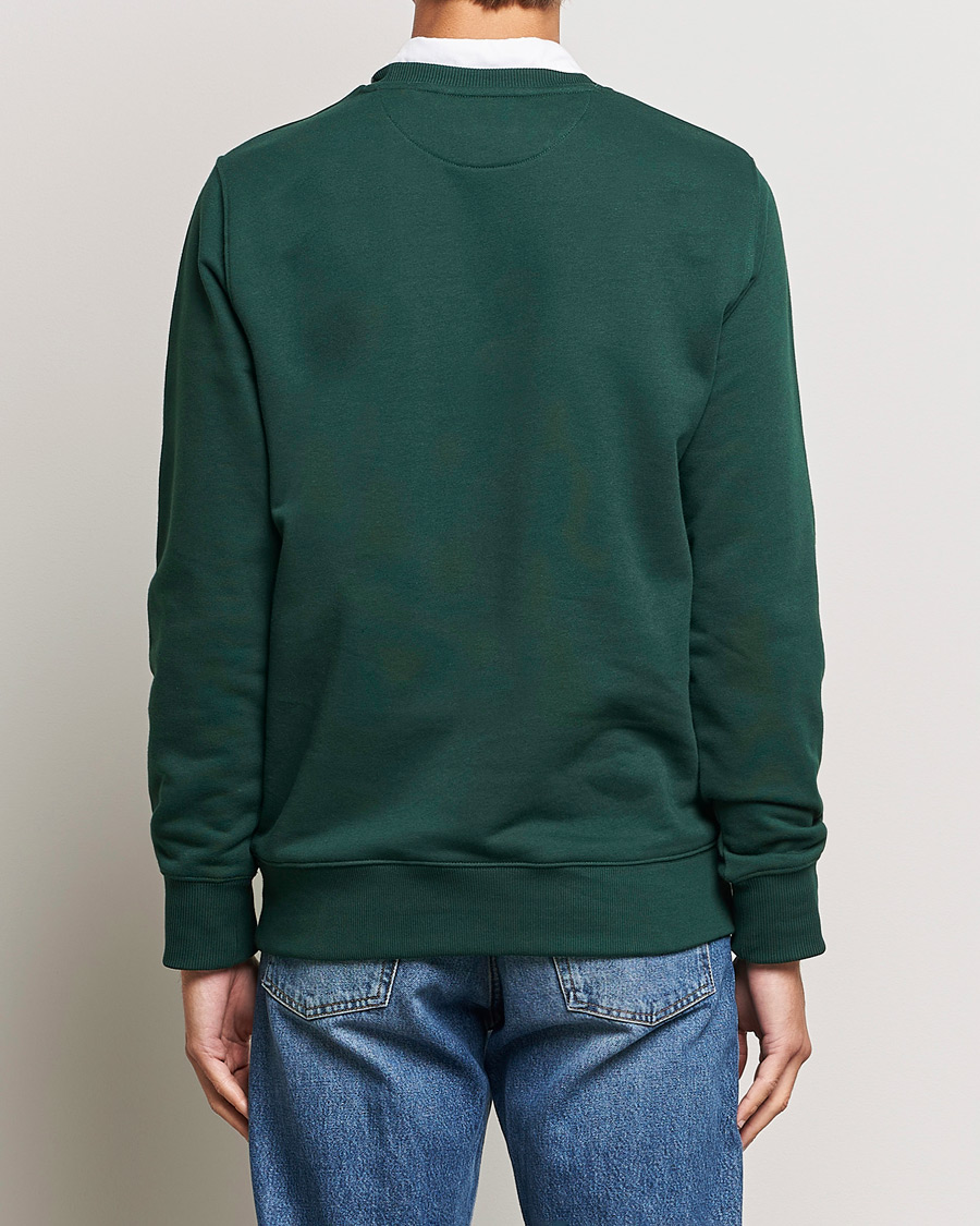 Herre | Gensere | GANT | Original Crew Neck Sweatshirt Tartan Green