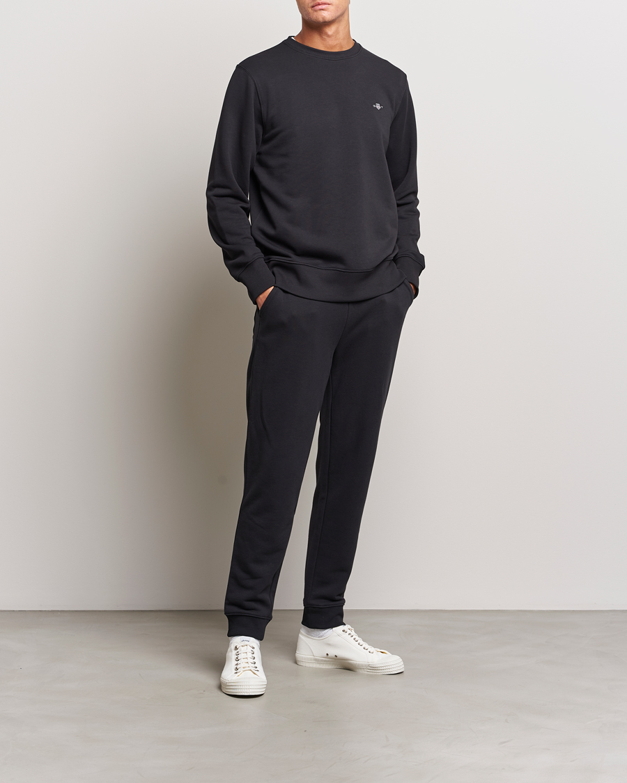 Herre | Gensere | GANT | Original Crew Neck Sweatshirt Black
