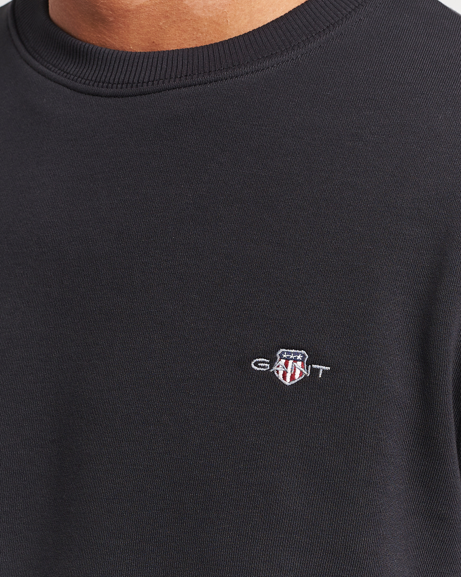 Herre | Gensere | GANT | Original Crew Neck Sweatshirt Black