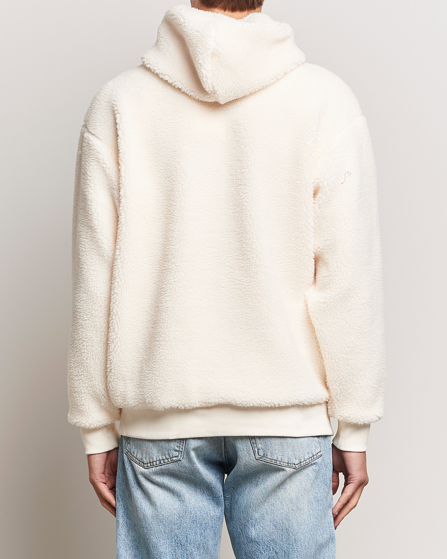 Herre | Gensere | GANT | Sherpa Fleece Hoodie Cream