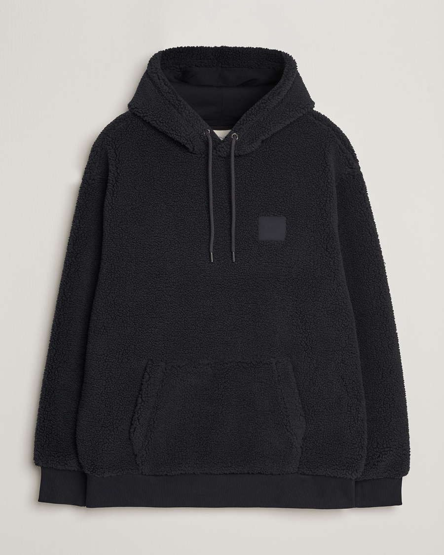 Herre | Gensere | GANT | Sherpa Fleece Hoodie Black