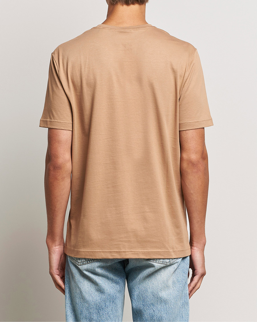 Herre | T-Shirts | GANT | The Original T-shirt Warm Khaki