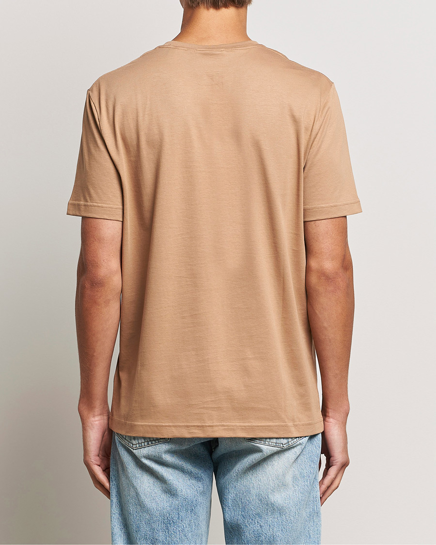 Herre | T-Shirts | GANT | The Original T-Shirt Warm Khaki