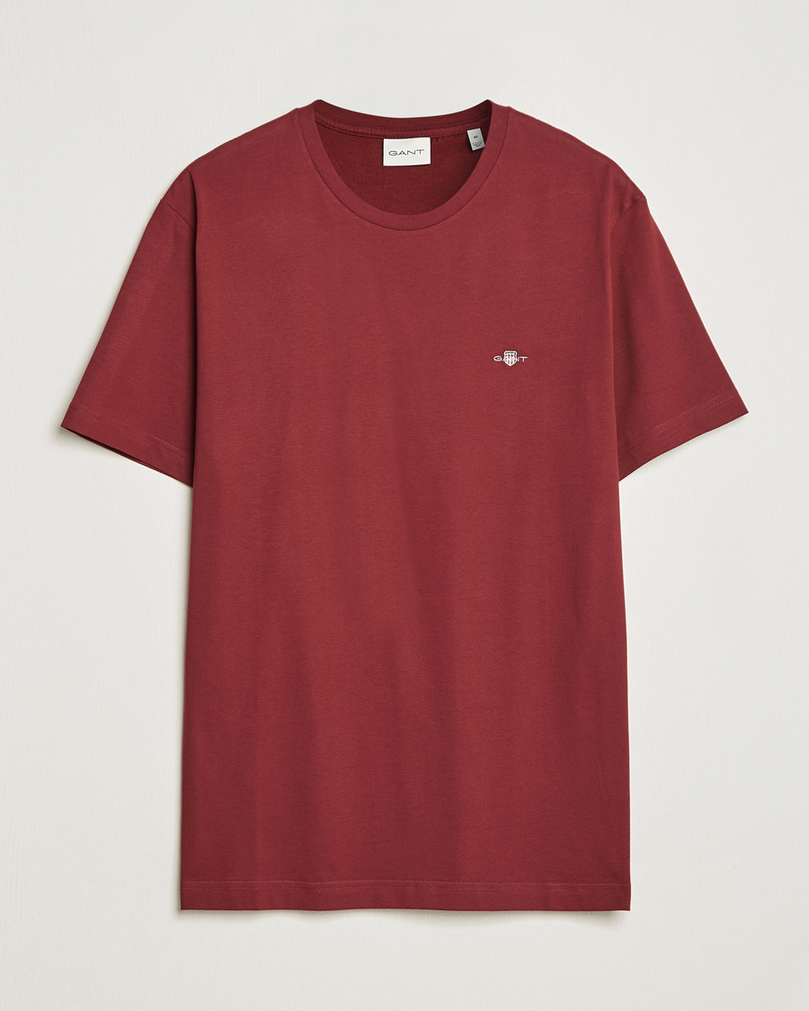 Herre |  | GANT | The Original T-shirt Plumped Red