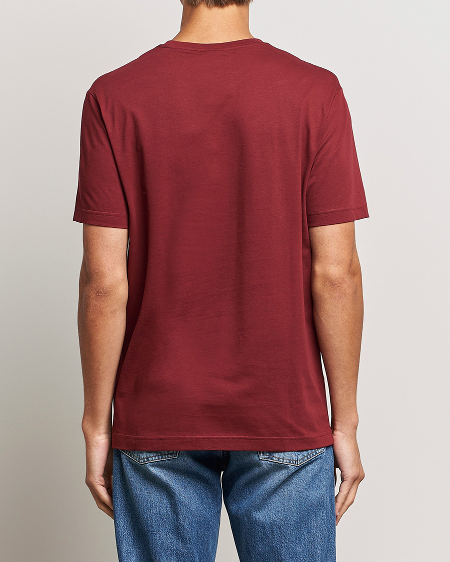 Herre | T-Shirts | GANT | The Original T-shirt Plumped Red