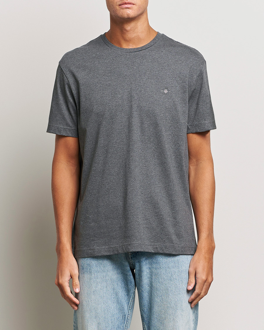 Herre |  | GANT | The Original T-shirt Antracite Melange