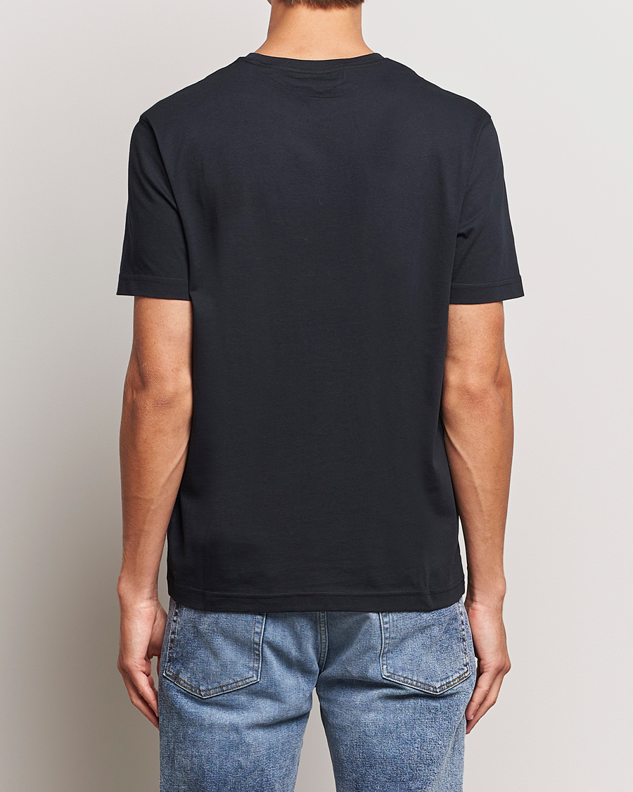 Herre | T-Shirts | GANT | Archive Shield Small Logo T-Shirt Black
