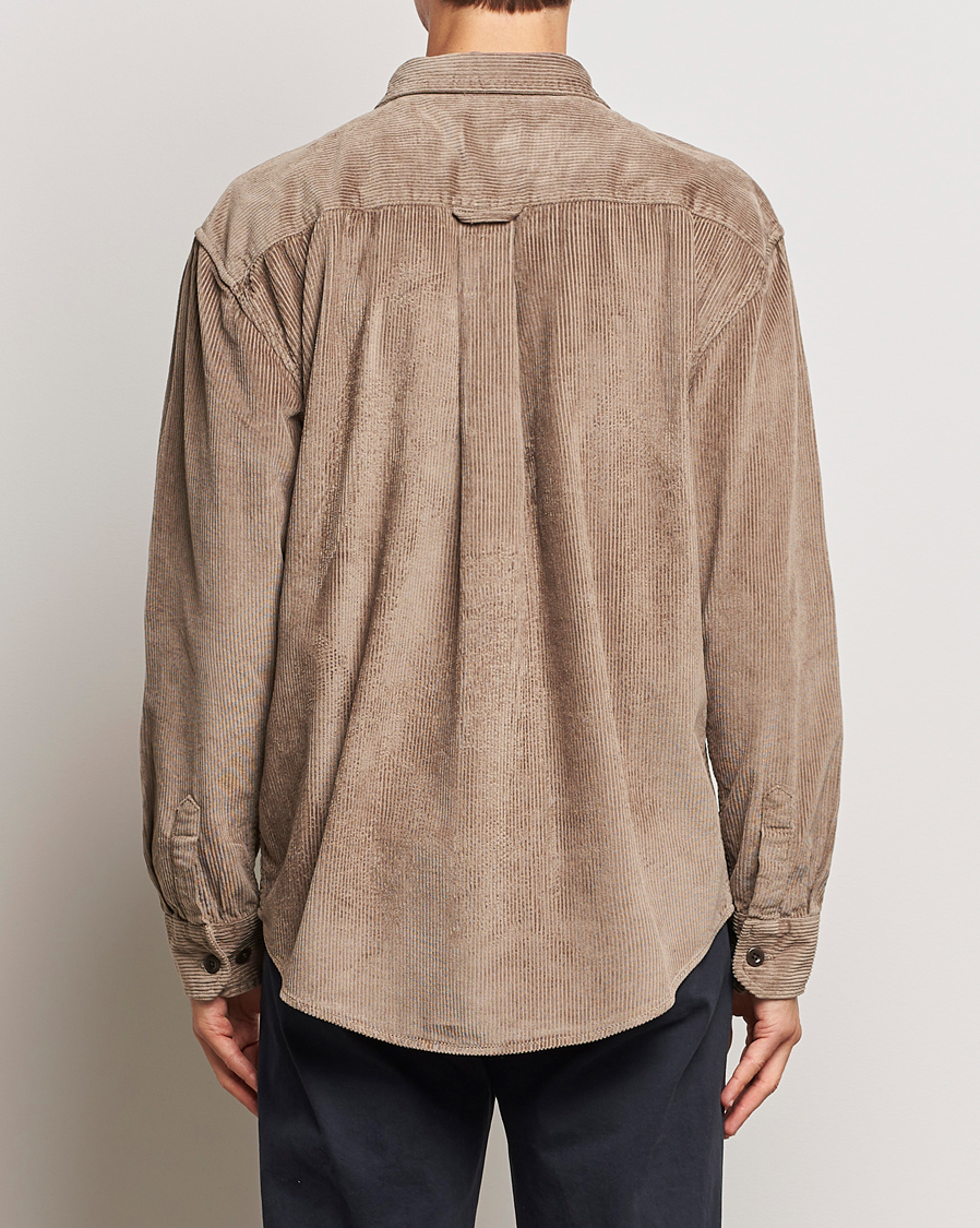 Herre | Skjorter | GANT | Relaxed Fit Corduroy Overshirt Desert Brown