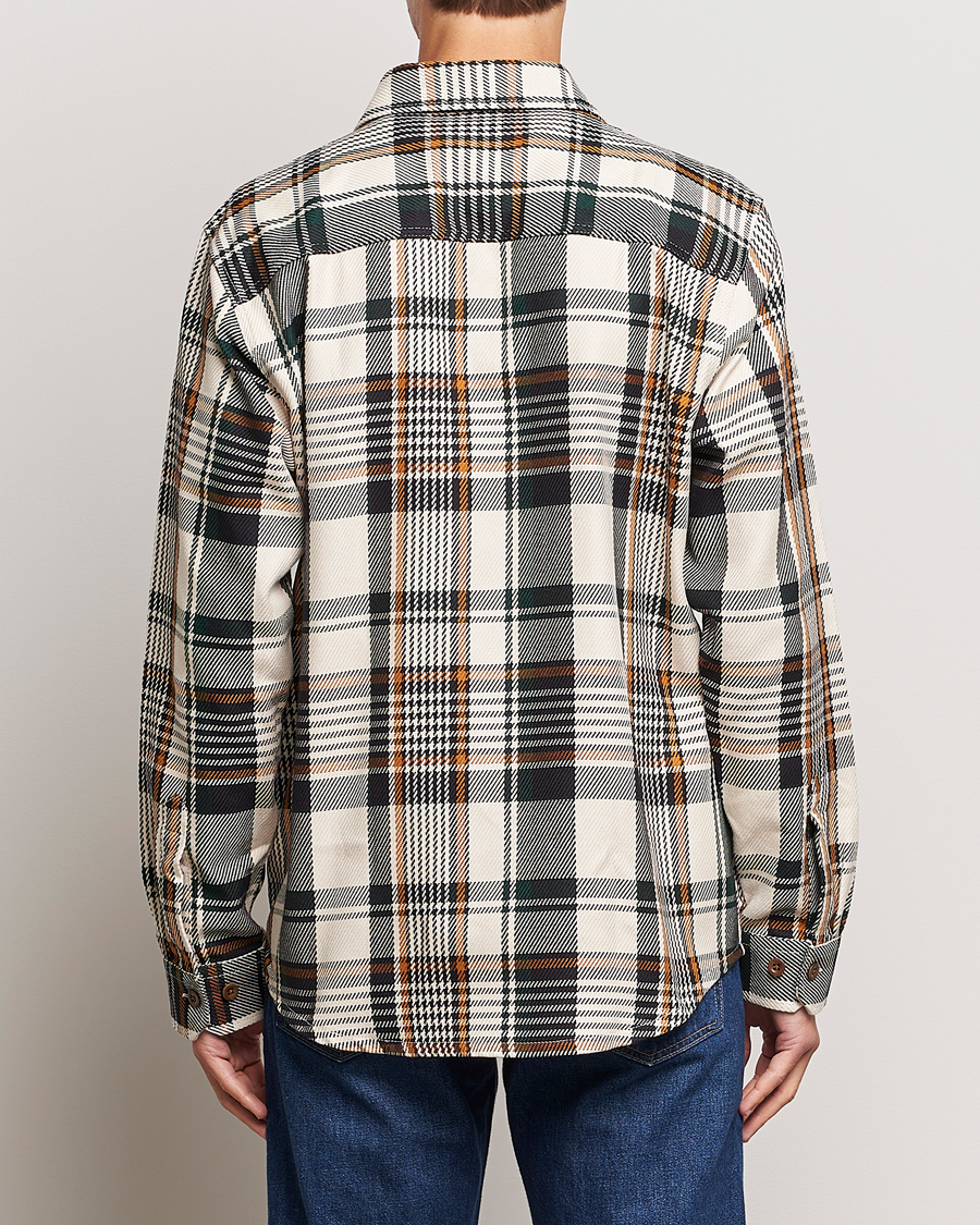 Herre | Skjorter | GANT | Heavy Twill Checked Overshirt Putty Multi