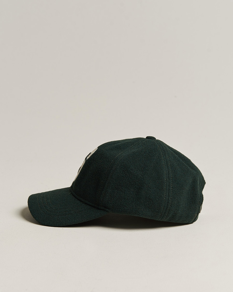 Herre | Hatter og capser | GANT | Badge Wool Cap Tartan Green