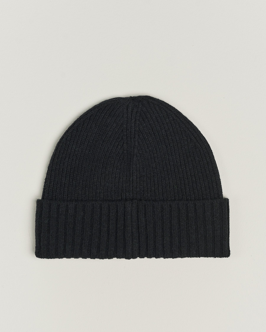 Herre | Luer | Gant | Wool Lined Beanie Black