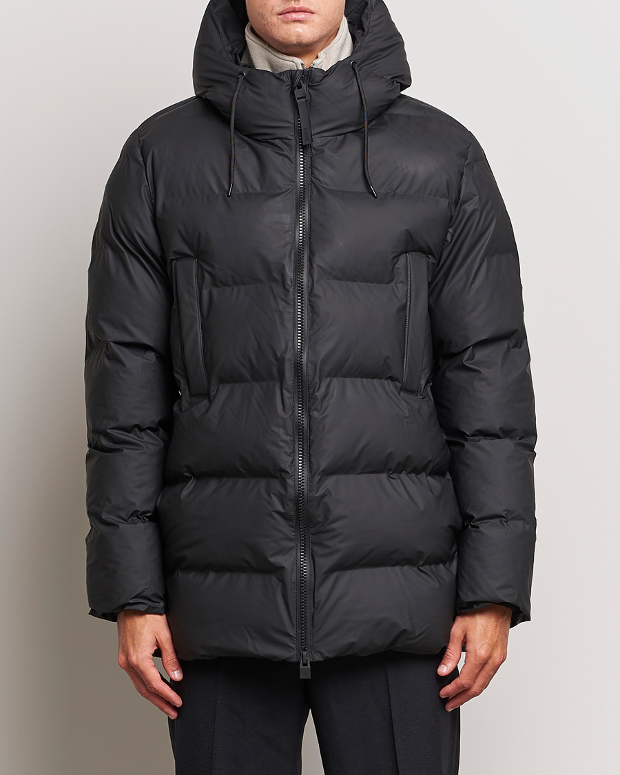 Herre | Jakker | RAINS | Alta Puffer Parka Black