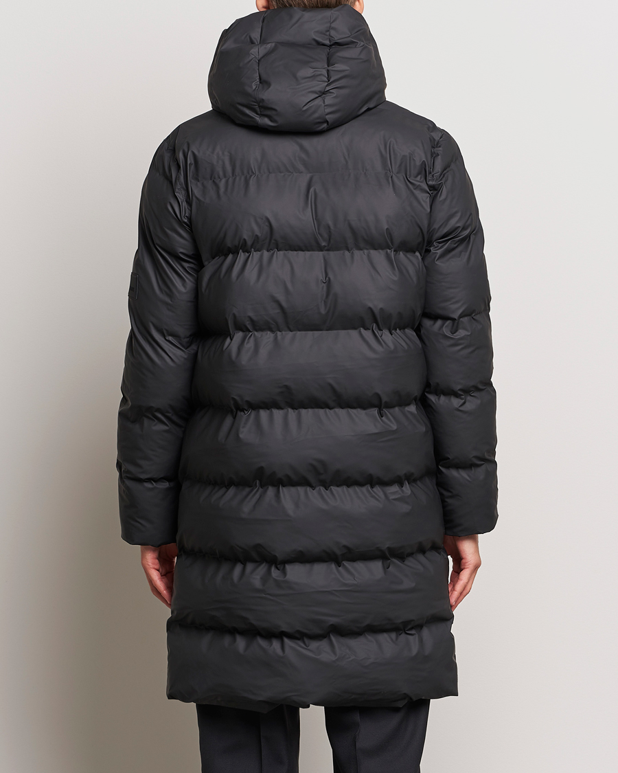 Herre | Jakker | RAINS | Alta Long Puffer Jacket Black