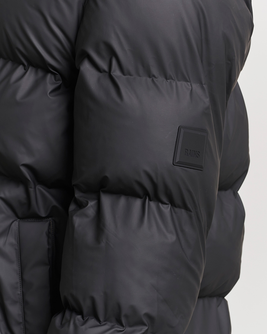 Herre | Jakker | RAINS | Alta Long Puffer Jacket Black