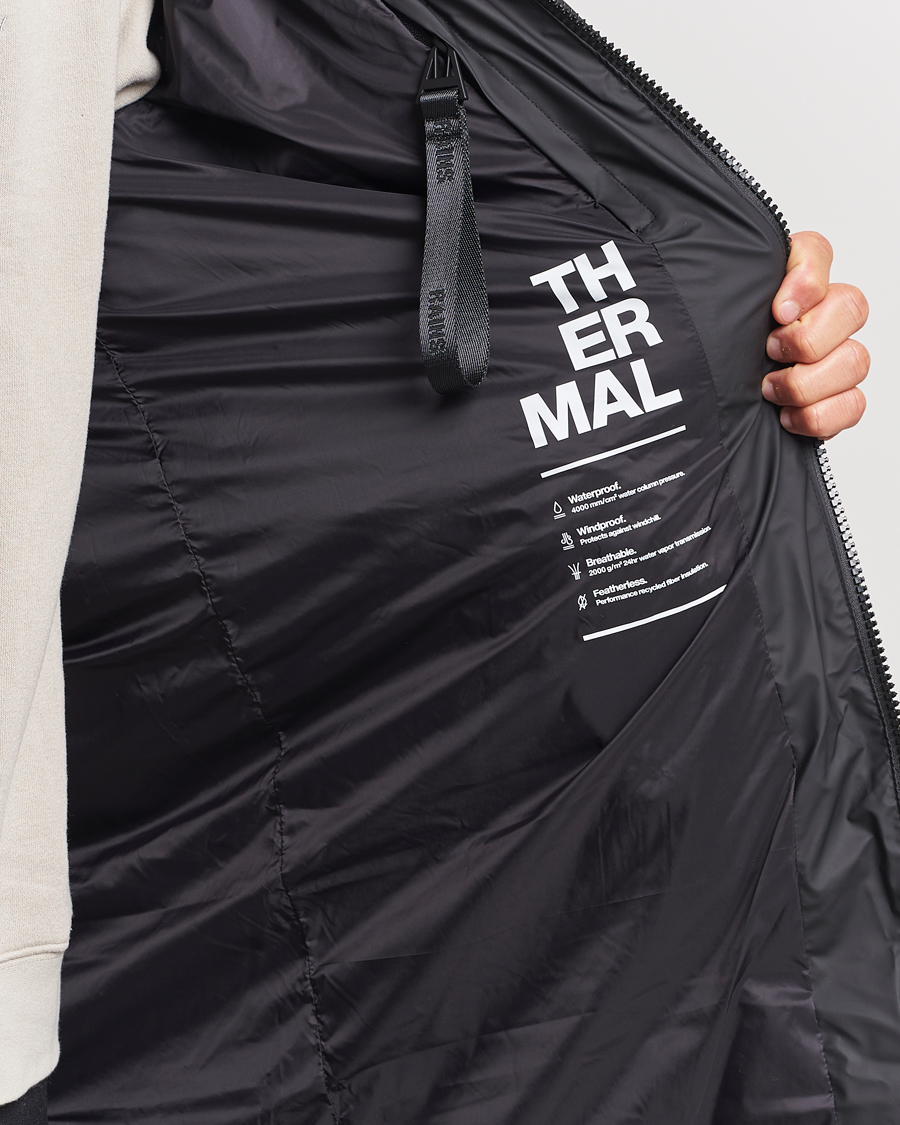 Herre | Jakker | RAINS | Alta Long Puffer Jacket Black