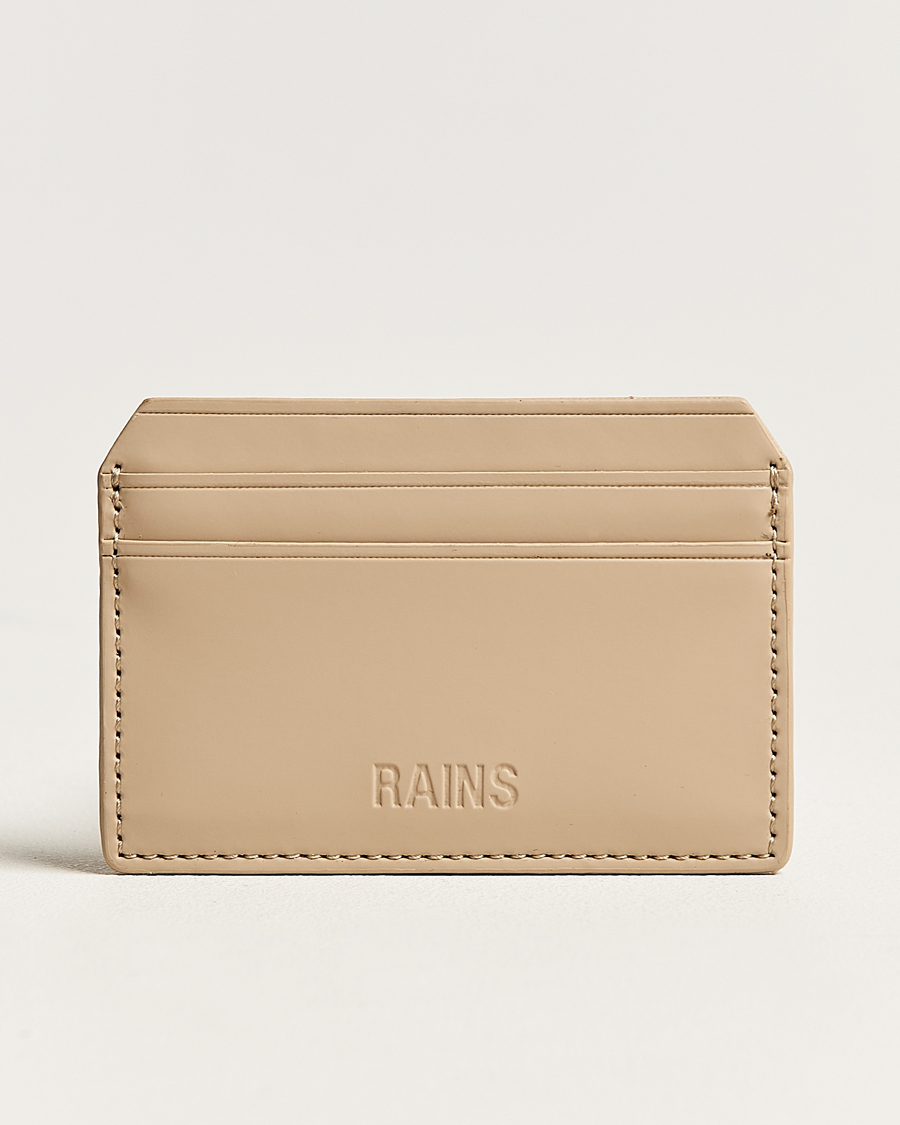 Herre | RAINS Card Holder Sand | RAINS | Card Holder Sand
