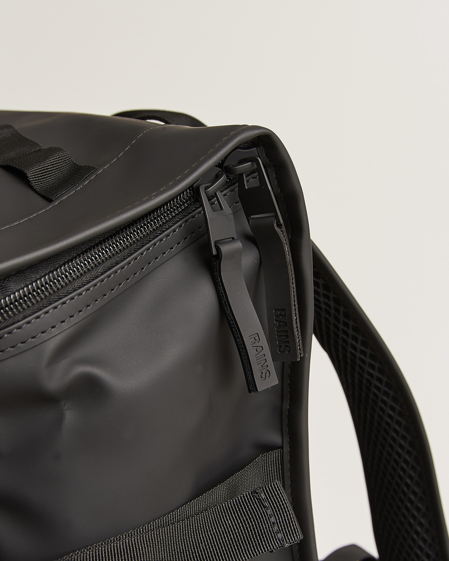 Herre | RAINS Trail Mountaineer Backpack Black | RAINS | Trail Mountaineer Backpack Black