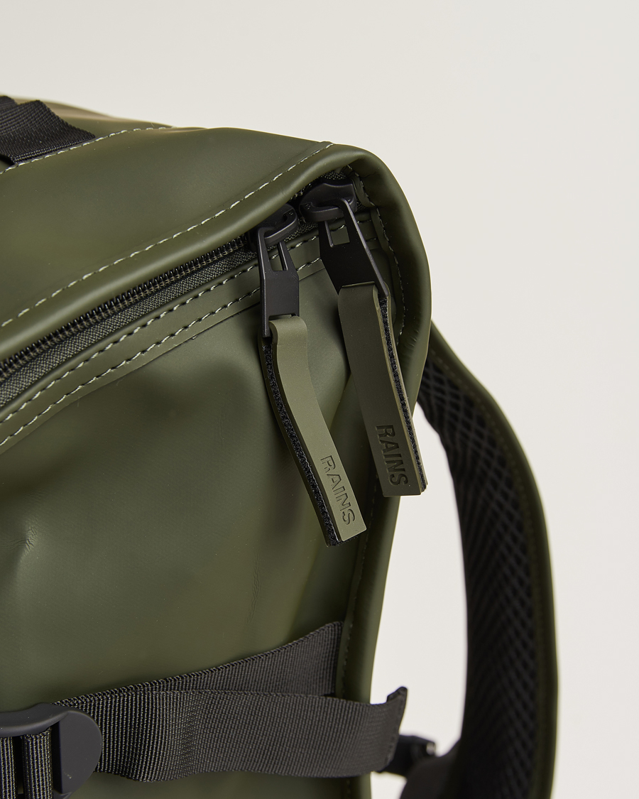 Herre | RAINS Trail Mountineer Backpack Green | RAINS | Trail Mountineer Backpack Green