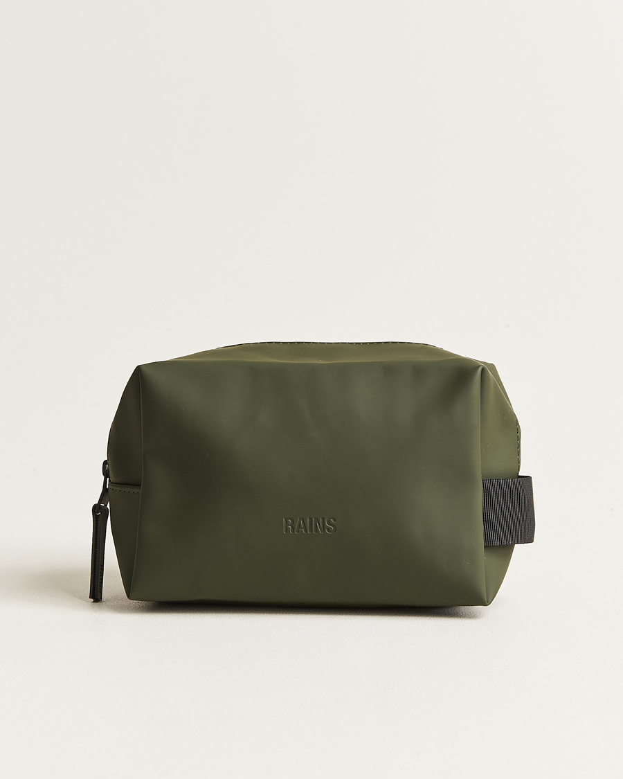 Herre | Vesker | RAINS | Washbag Small Green