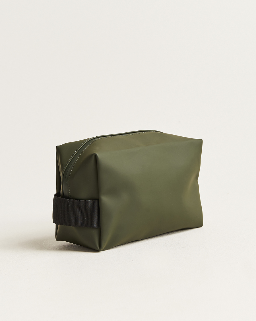 Herre | Assesoarer | RAINS | Washbag Small Green