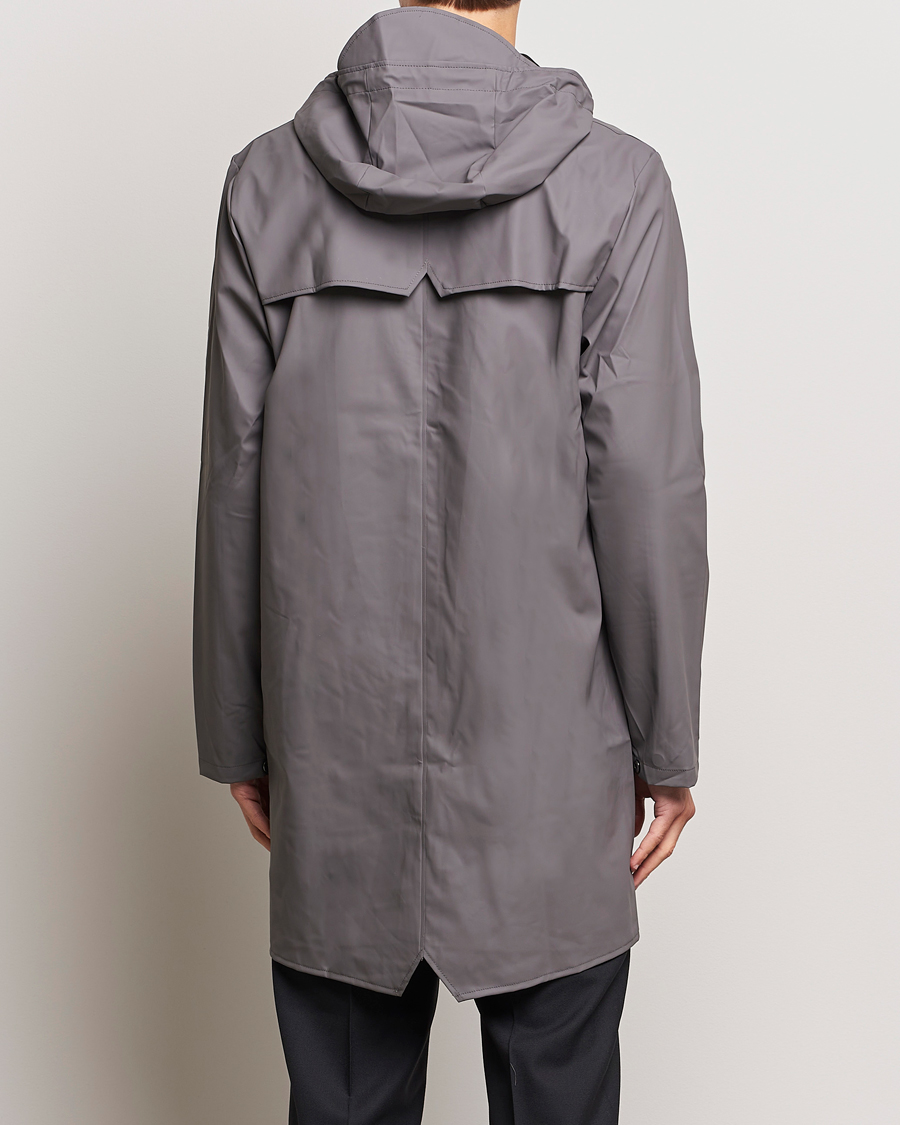 Herre | Jakker | RAINS | Long Jacket Grey