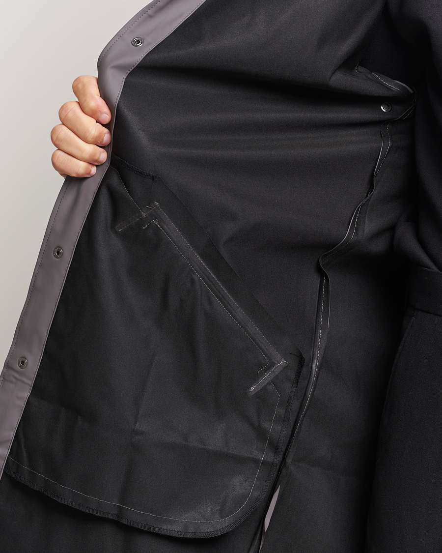 Herre | Jakker | RAINS | Long Jacket Grey