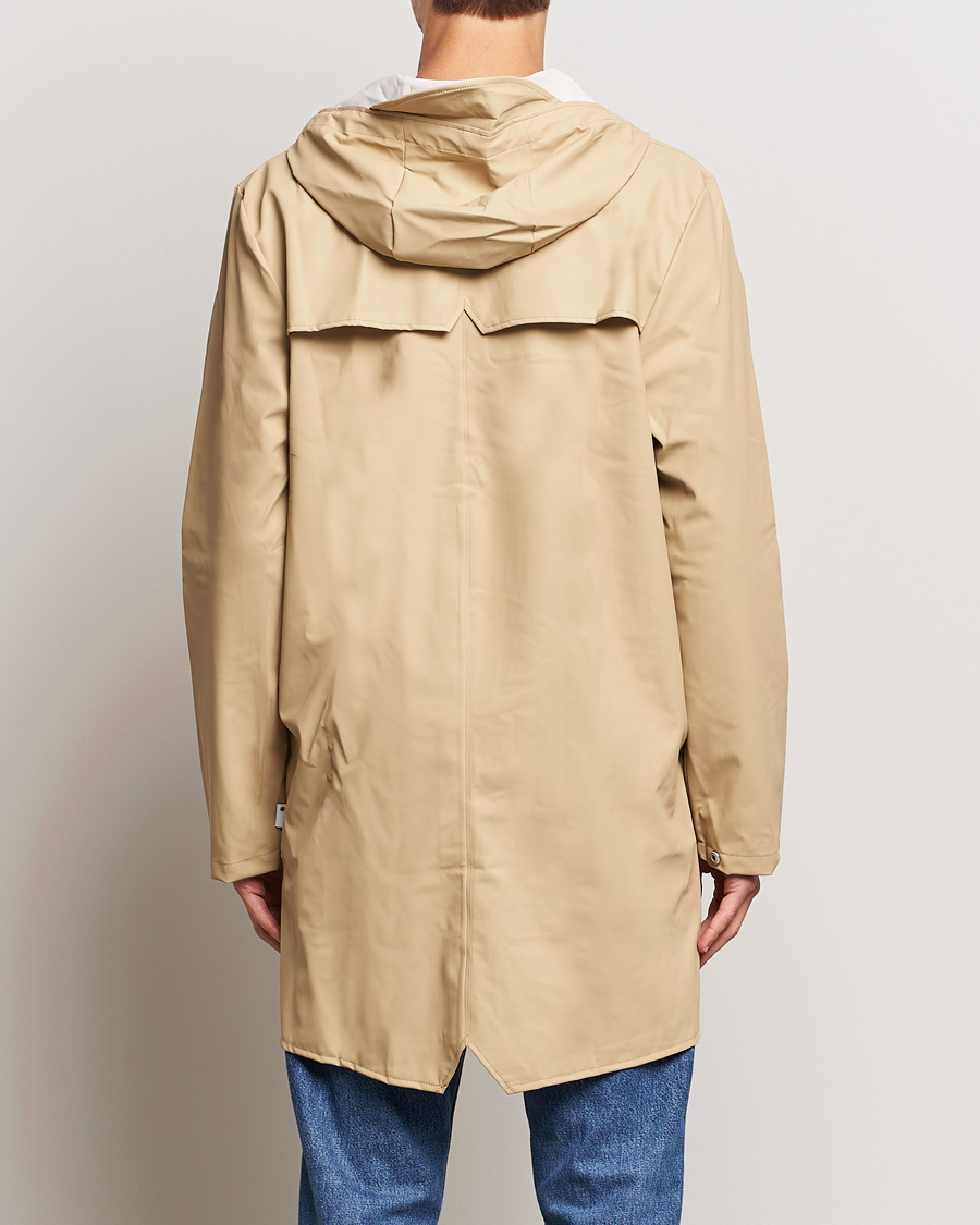 Herre | Jakker | RAINS | Long Jacket Sand