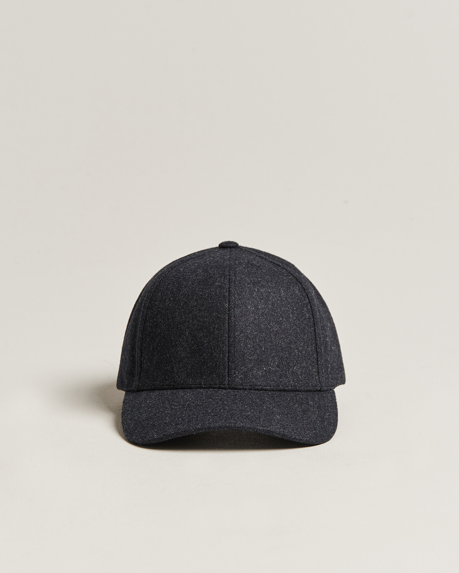 Herre | Hatter og capser | Varsity Headwear | Flannel Baseball Cap Jade Black
