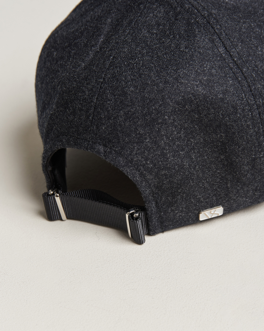 Herre | Hatter og capser | Varsity Headwear | Flannel Baseball Cap Jade Black