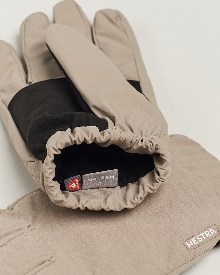 Herr |  | Hestra | Axis Primaloft Waterproof Glove Beige