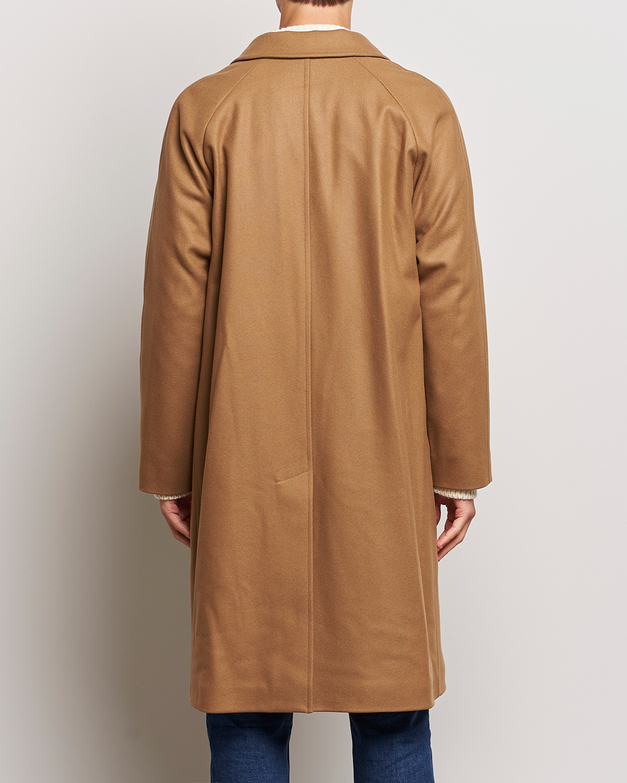 Herre | Jakker | Gloverall | Chesterfield Wool/Cashmere Raglan Coat Camel