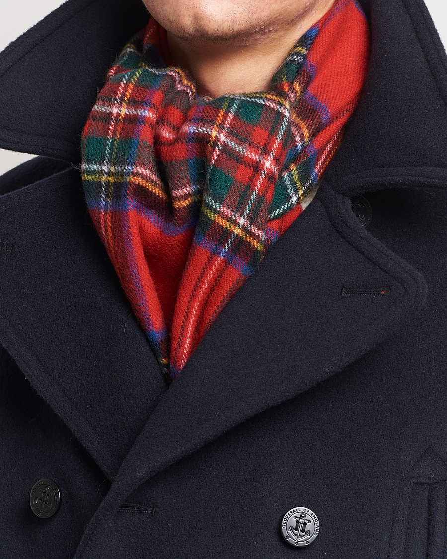 Herre | Gloverall Lambswool Scarf Royal Stewart | Gloverall | Lambswool Scarf Royal Stewart