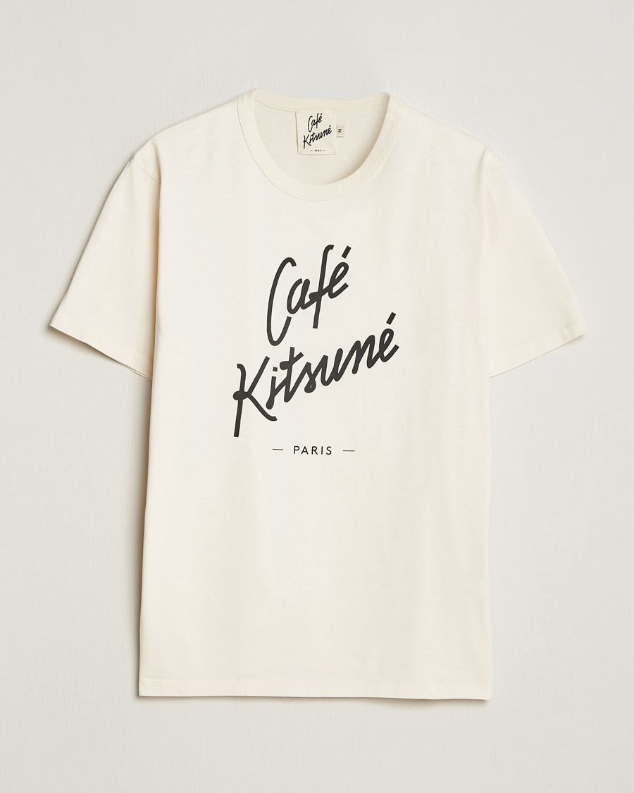 Herre |  | Café Kitsuné | Crew T-Shirt Latte