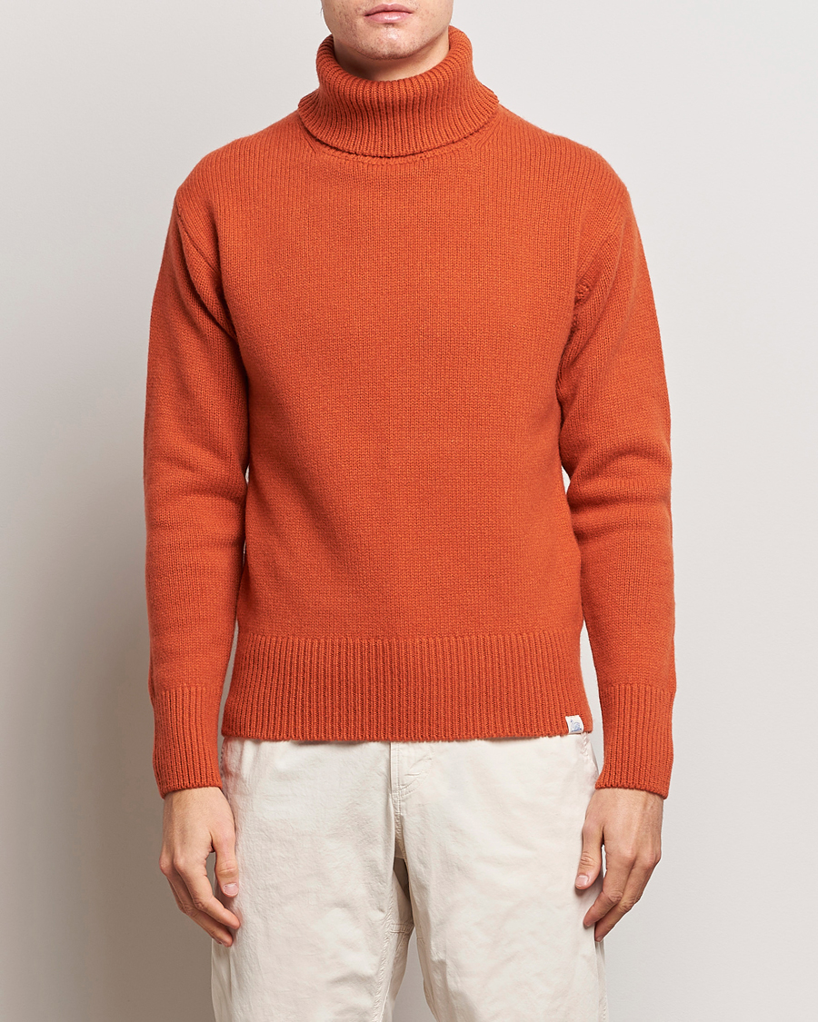 Herre |  | Merz b. Schwanen | Cashmere/Merino Rollneck Rust