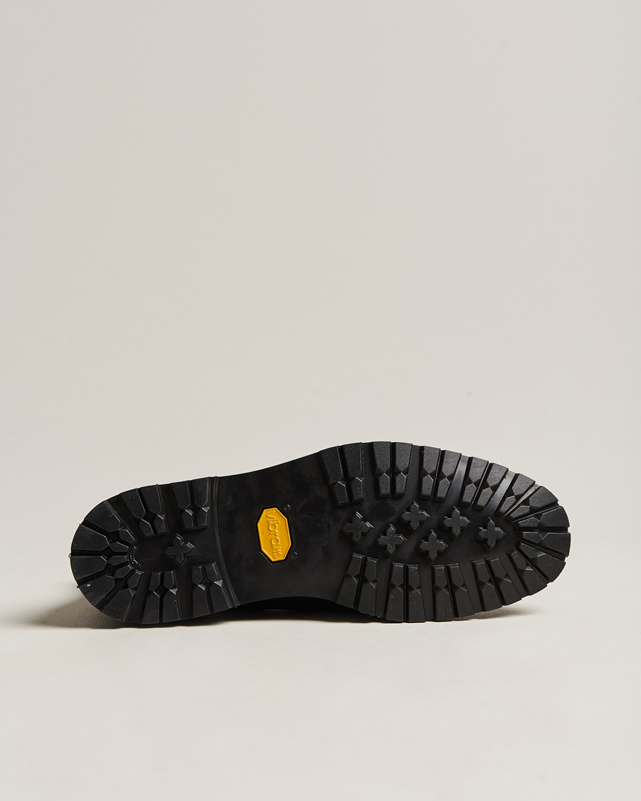 Herre | Støvler | Crockett & Jones | Chelsea 11 Black Calf Grained